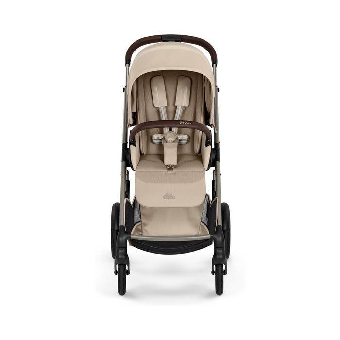 Carrinho Cybex Talos S Lux Almond Beige - Chassis Taupe