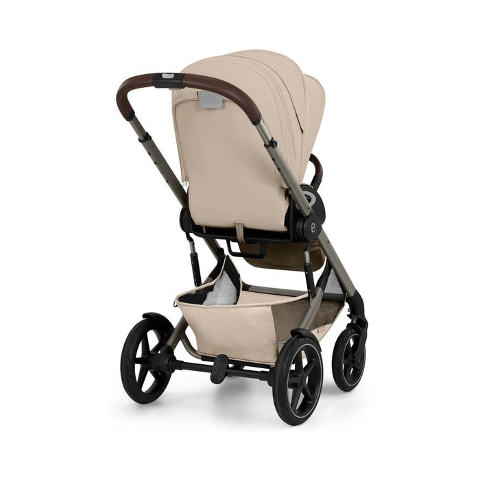 Carrinho Cybex Talos S Lux Almond Beige - Chassis Taupe