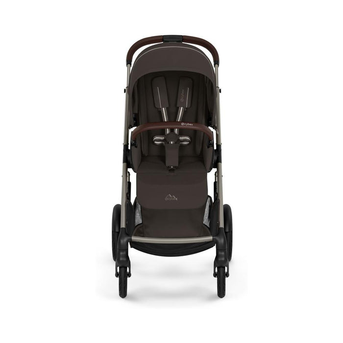 Carrinho Cybex Talos S Lux Chocolate Brown - Chassis Taupe