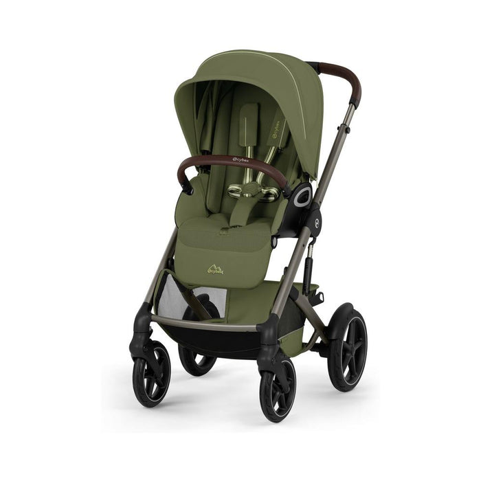 Carrinho Cybex Talos S Lux Moss Green - Chassis Taupe