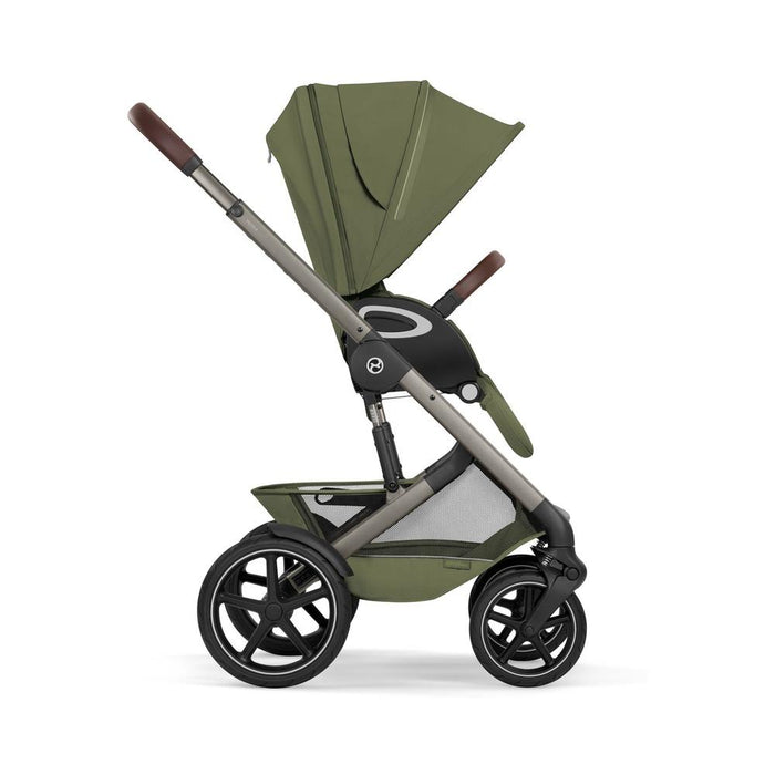 Carrinho Cybex Talos S Lux Moss Green - Chassis Taupe