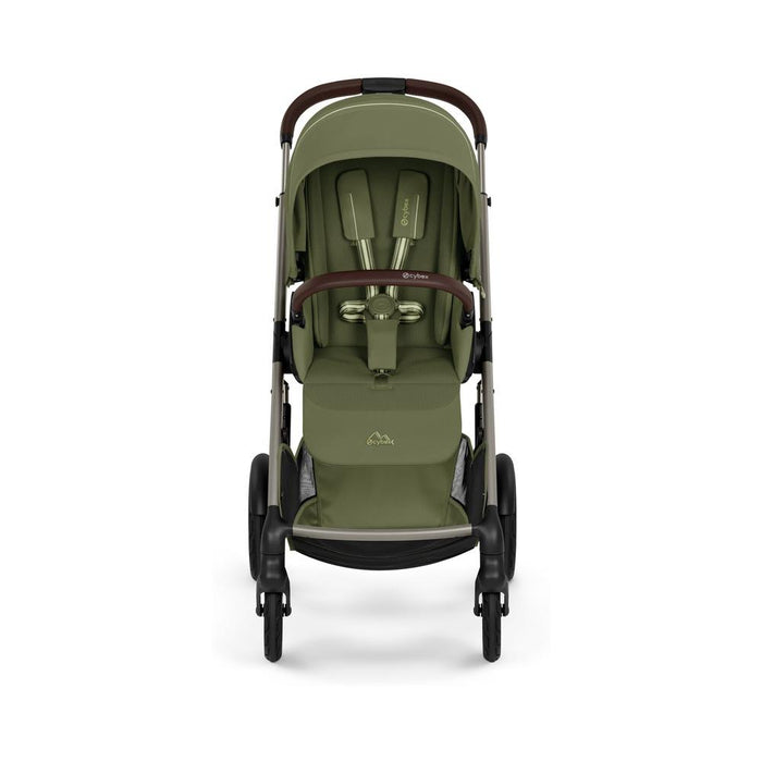 Carrinho Cybex Talos S Lux Moss Green - Chassis Taupe