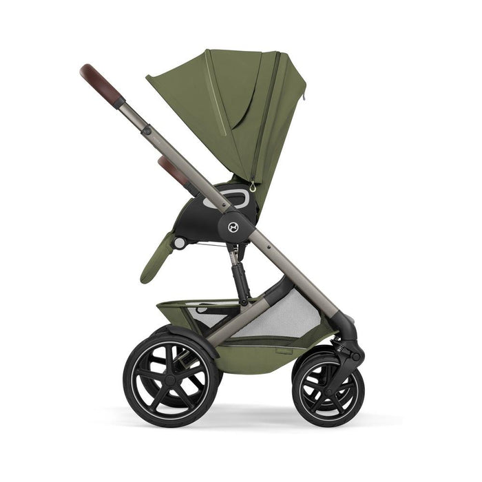 Carrinho Cybex Talos S Lux Moss Green - Chassis Taupe