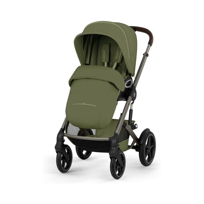 Carrinho Cybex Talos S Lux Moss Green - Chassis Taupe