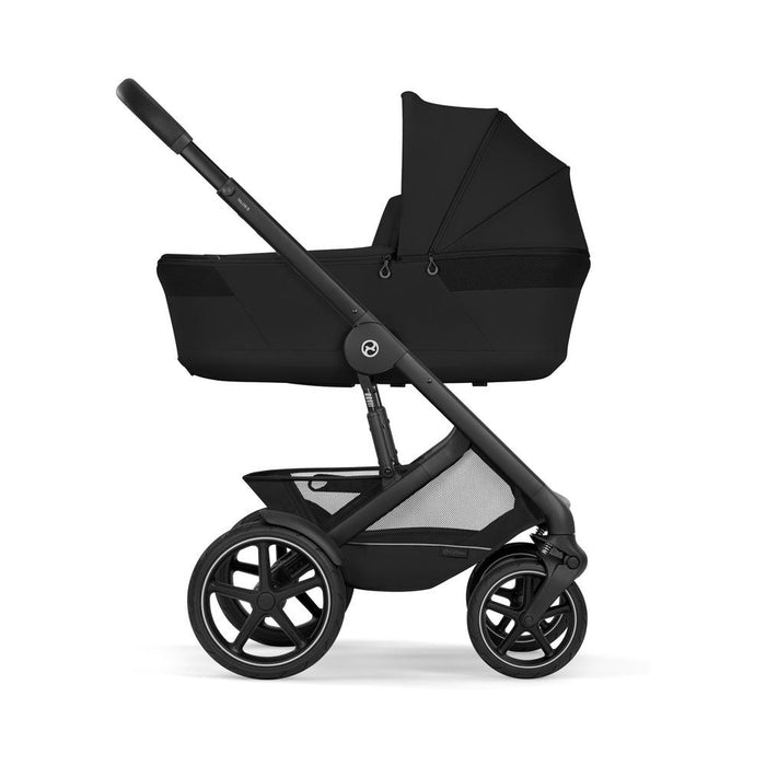 Carrinho Cybex Talos S Lux + Alcofa Fold Moon Black