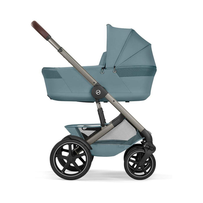 Carrinho Cybex Talos S Lux + Alcofa Fold Stormy Blue
