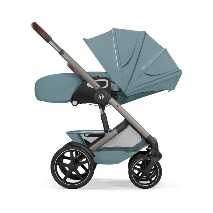 Carrinho Cybex Talos S Lux + Alcofa Fold Stormy Blue