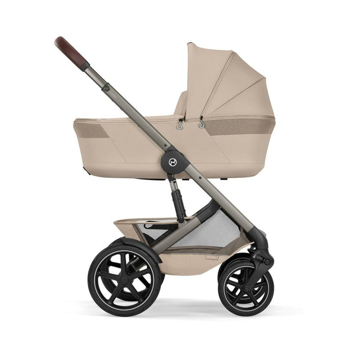 Carrinho Cybex Talos S Lux + Alcofa Fold Almond Beige