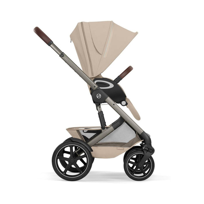 Carrinho Cybex Talos S Lux + Alcofa Fold Almond Beige