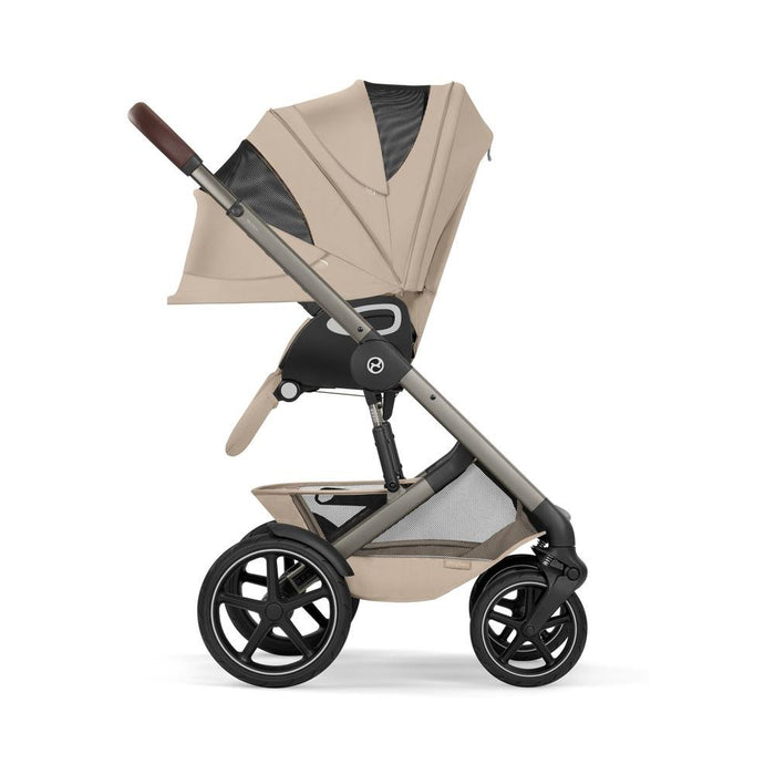Carrinho Cybex Talos S Lux + Alcofa Fold Almond Beige