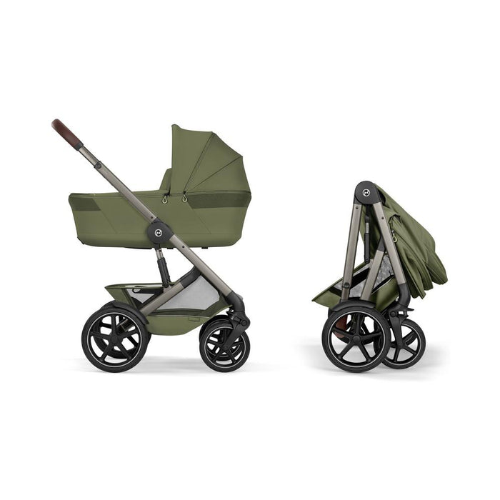 Carrinho Cybex Talos S Lux + Alcofa Fold Moss Green
