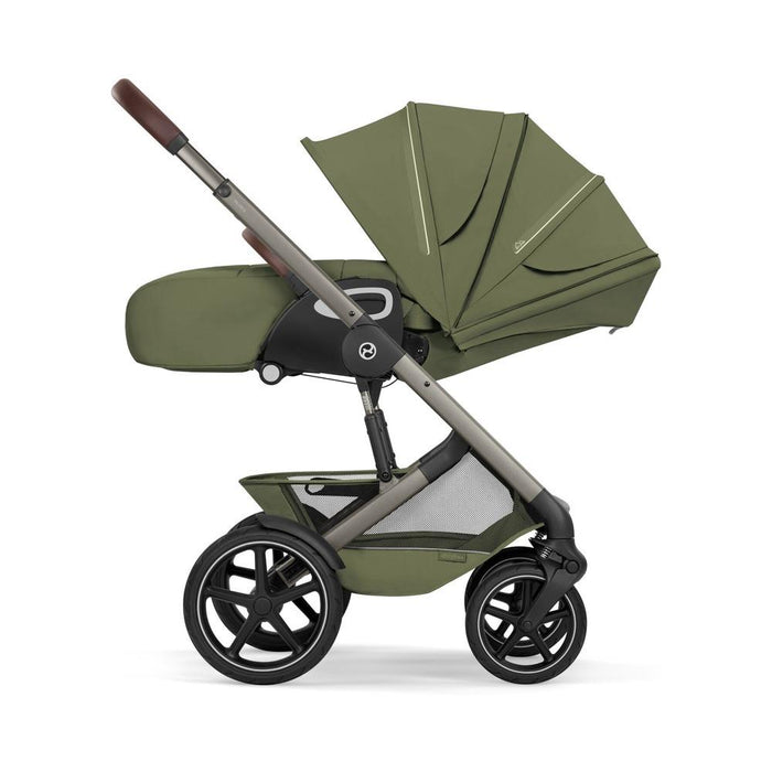 Carrinho Cybex Talos S Lux + Alcofa Fold Moss Green