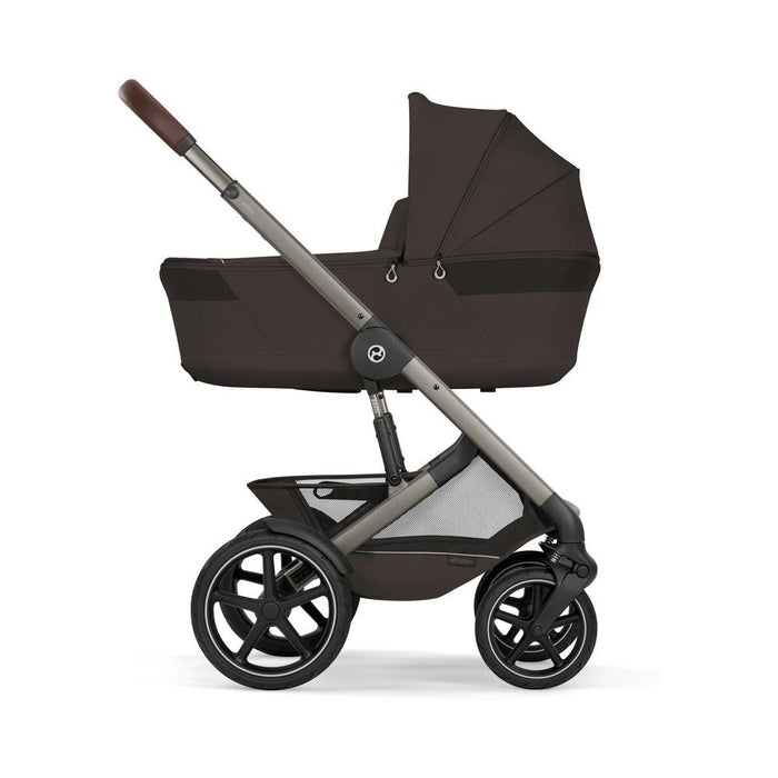 Carrinho Cybex Talos S Lux + Alcofa Fold Chocolate Brown