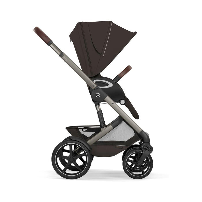 Carrinho Cybex Talos S Lux + Alcofa Fold Chocolate Brown