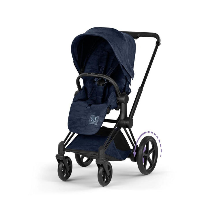 Carrinho Cybex ePriam Rebellious Luxury Denim Blue