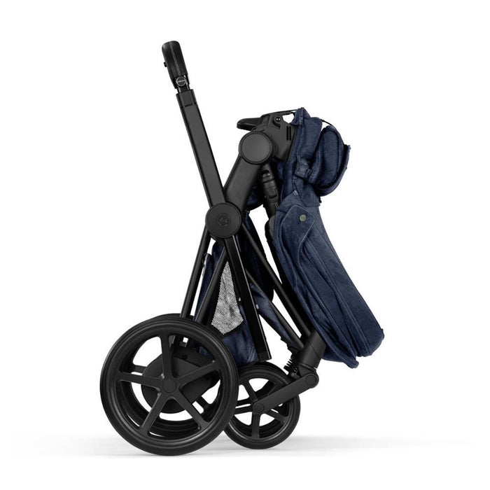 Carrinho Cybex ePriam Rebellious Luxury Denim Blue