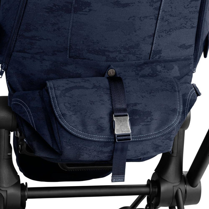Carrinho Cybex ePriam Rebellious Luxury Denim Blue