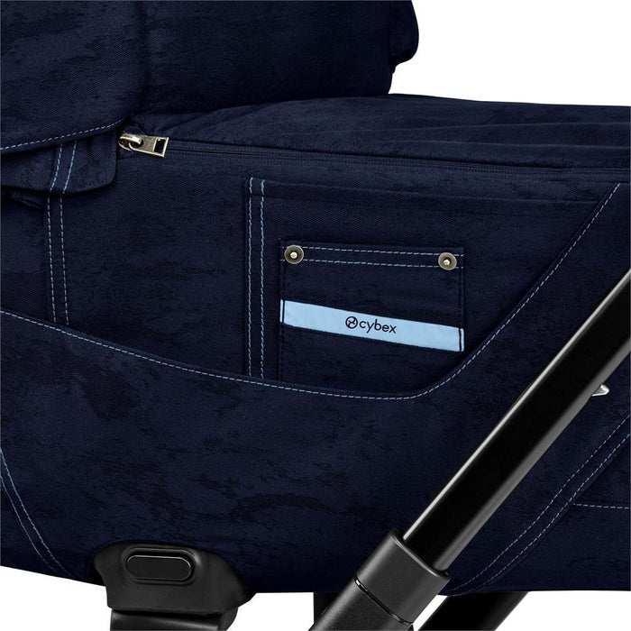 Alcofa Cybex Platinum Priam Rebellious Luxury Denim Blue