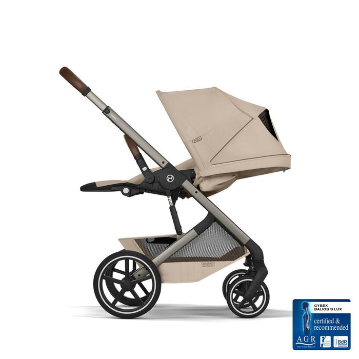Cybex Balios S Lux + Alcofa S Lux Almond Beige