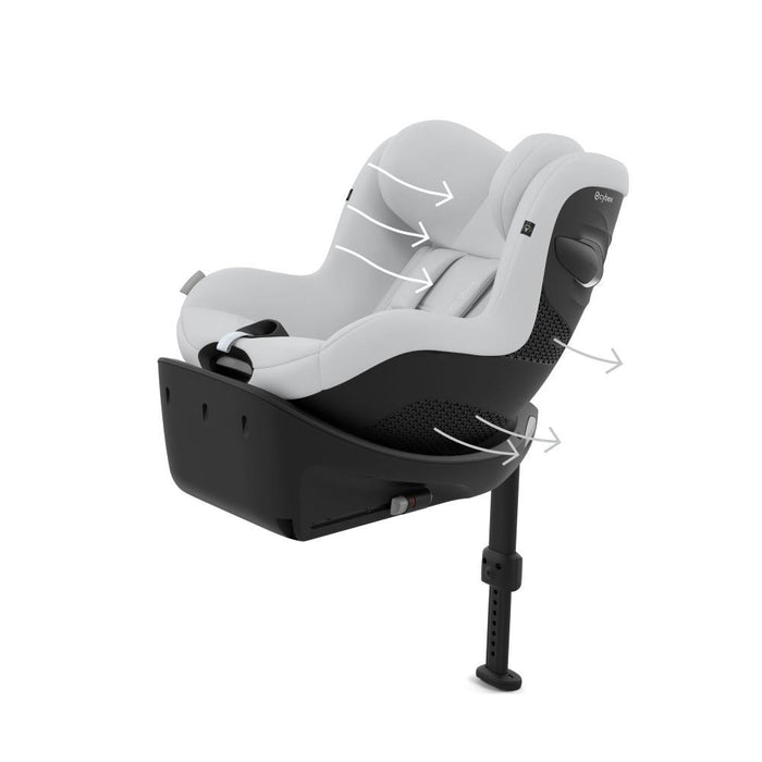 Cybex Sirona Gi Plus i-Size Gris Niebla 61-105 cm