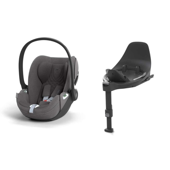 Pack Cybex Platinum Cloud T i-Size Plus Mirage Grey + Base Isofix T