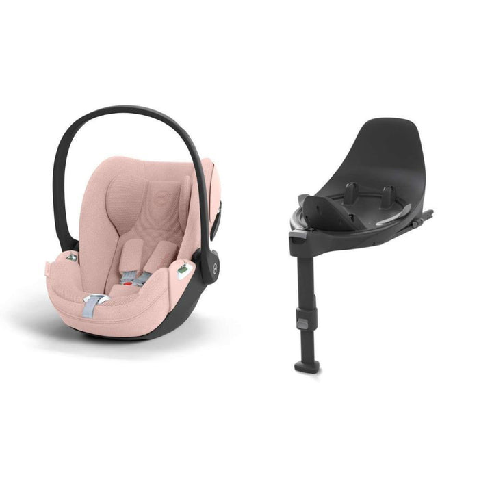 Pack Cybex Platinum Cloud T i-Size Plus Peach Pink + Base Isofix T