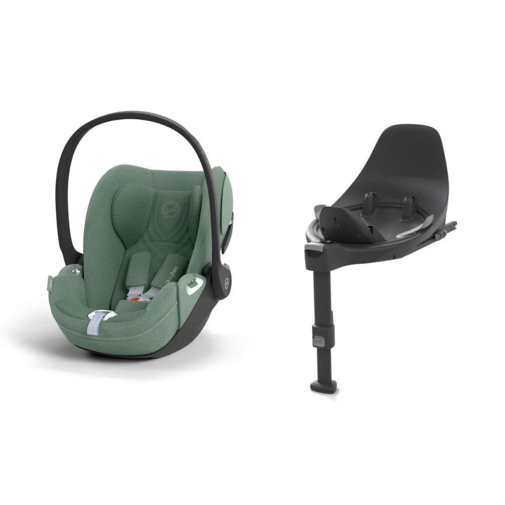 Cybex Platinum Cloud T i-Size Plus Leaf Green + Isofix Base T Bundle