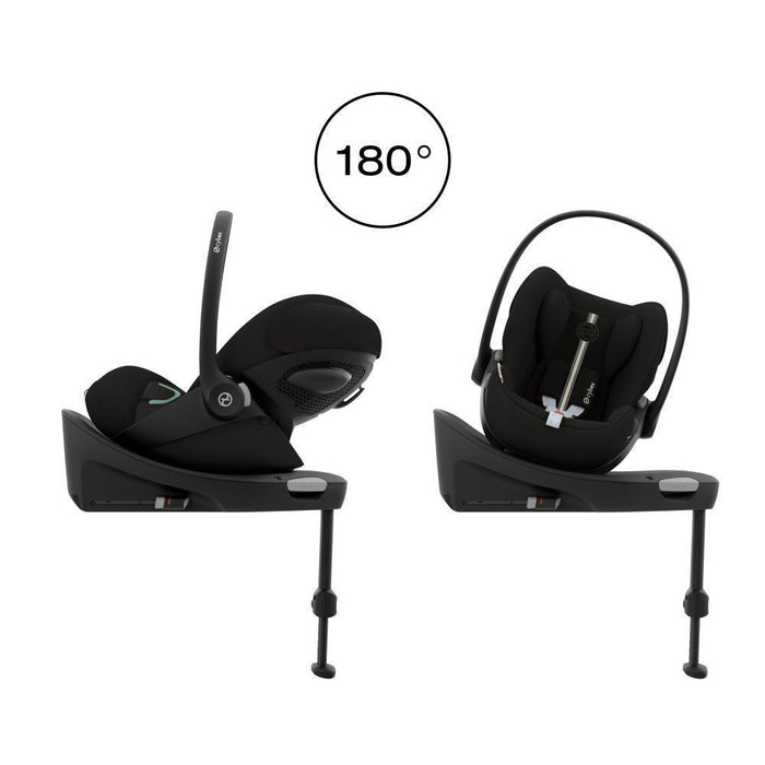 Pack Cybex Cloud G i-Size Plus Moon Black + Base Isofix G