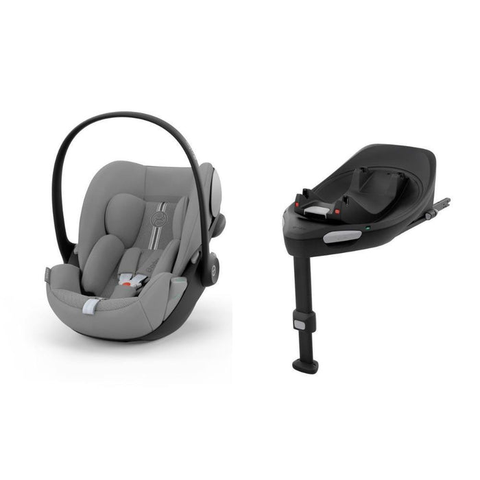 Pack Cybex Cloud G i-Size Plus Stone Grey + Base Isofix G