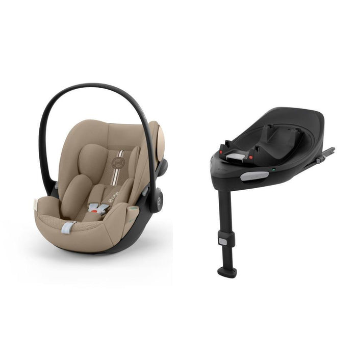 Pack Cybex Cloud G i-Size Plus Almond Beige + Base Isofix G