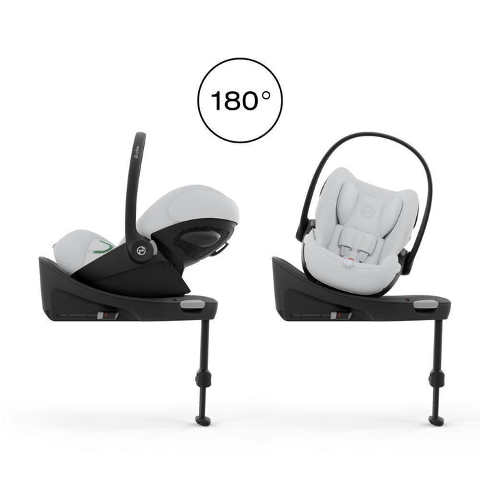 Pack Cybex Cloud G i-Size Fog Grey 40-87cm+ Sirona G i-Size Lava Grey 61-105 cm (Coleção 2024) + Base Isofix G i-Size