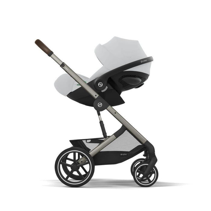 Pack Cybex Cloud G i-Size Fog Grey 40-87cm+ Sirona G i-Size Lava Grey 61-105 cm (Coleção 2024) + Base Isofix G i-Size