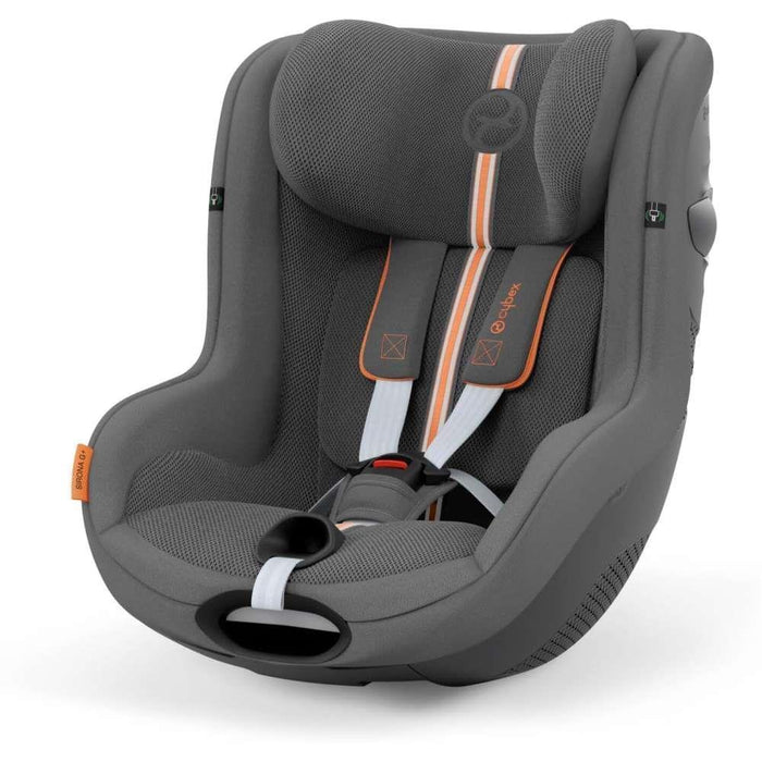 Pack Cybex Cloud G i-Size Plus Stone Grey 40-87cm+ Sirona G i-Size Plus Lava Grey 61-105 cm (Coleção 2024) + Base Isofix G i-Size