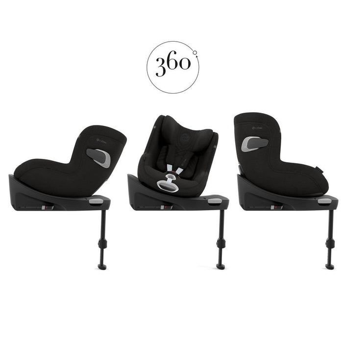 Cybex Sirona Ti i-Size Plus Sepia Black 40-105cm