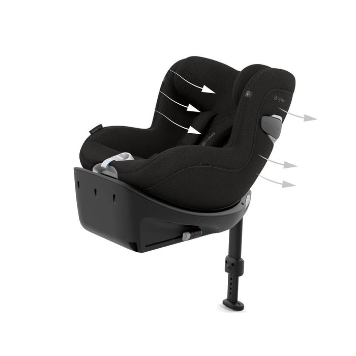 Cybex Sirona Ti i-Size Plus Sepia Black 40-105cm