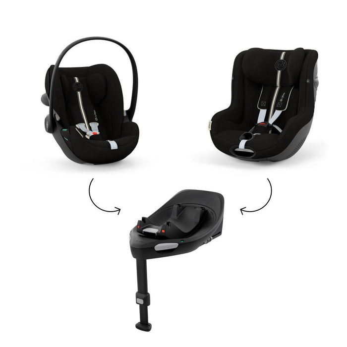 Cybex Cloud G3 Plus Moon Black 40-87cm