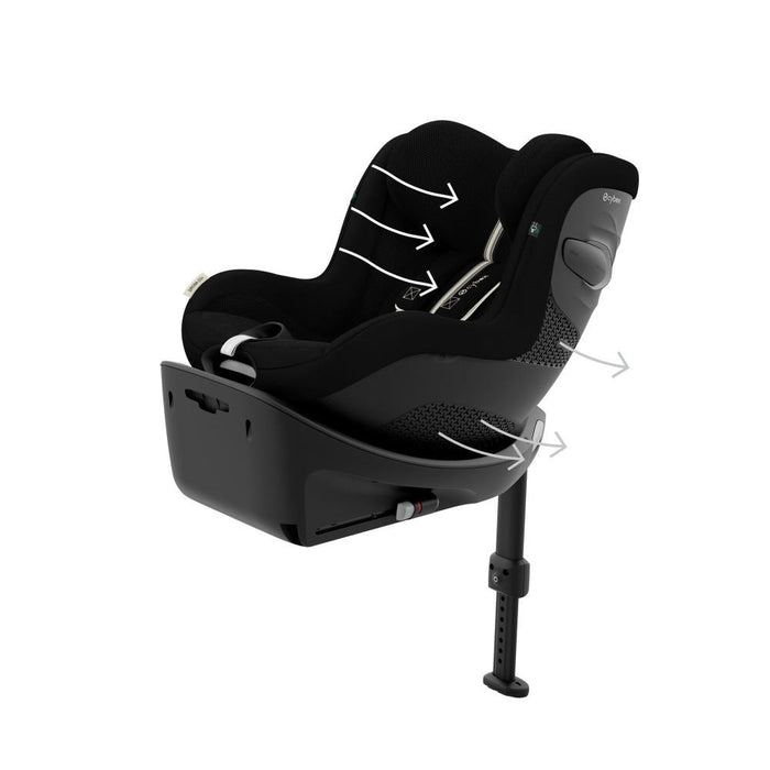 Cybex Sirona G3 Plus Moon Black 61-105cm