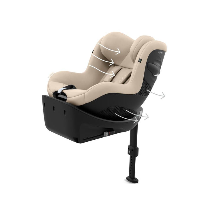 Cybex Sirona Gi i-Size Almond Beige 61-105cm