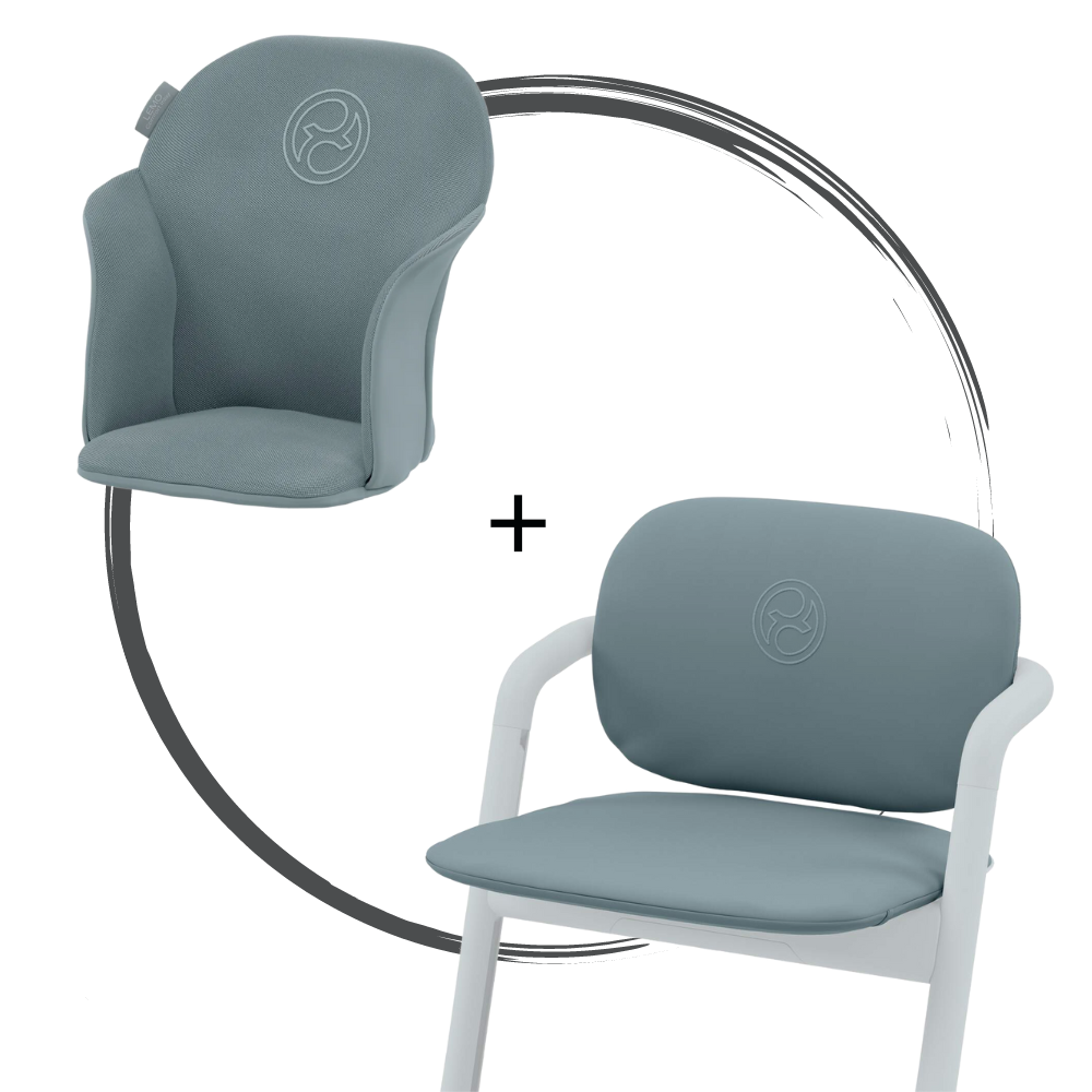 Cybex Lemo High Chair Comfort Inlay Stone Blue