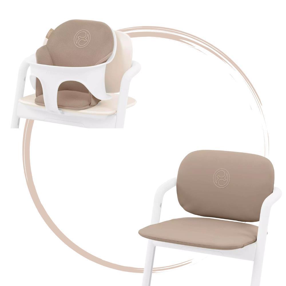 Reductor para asiento de coche Cybex Lemo color beige almendra
