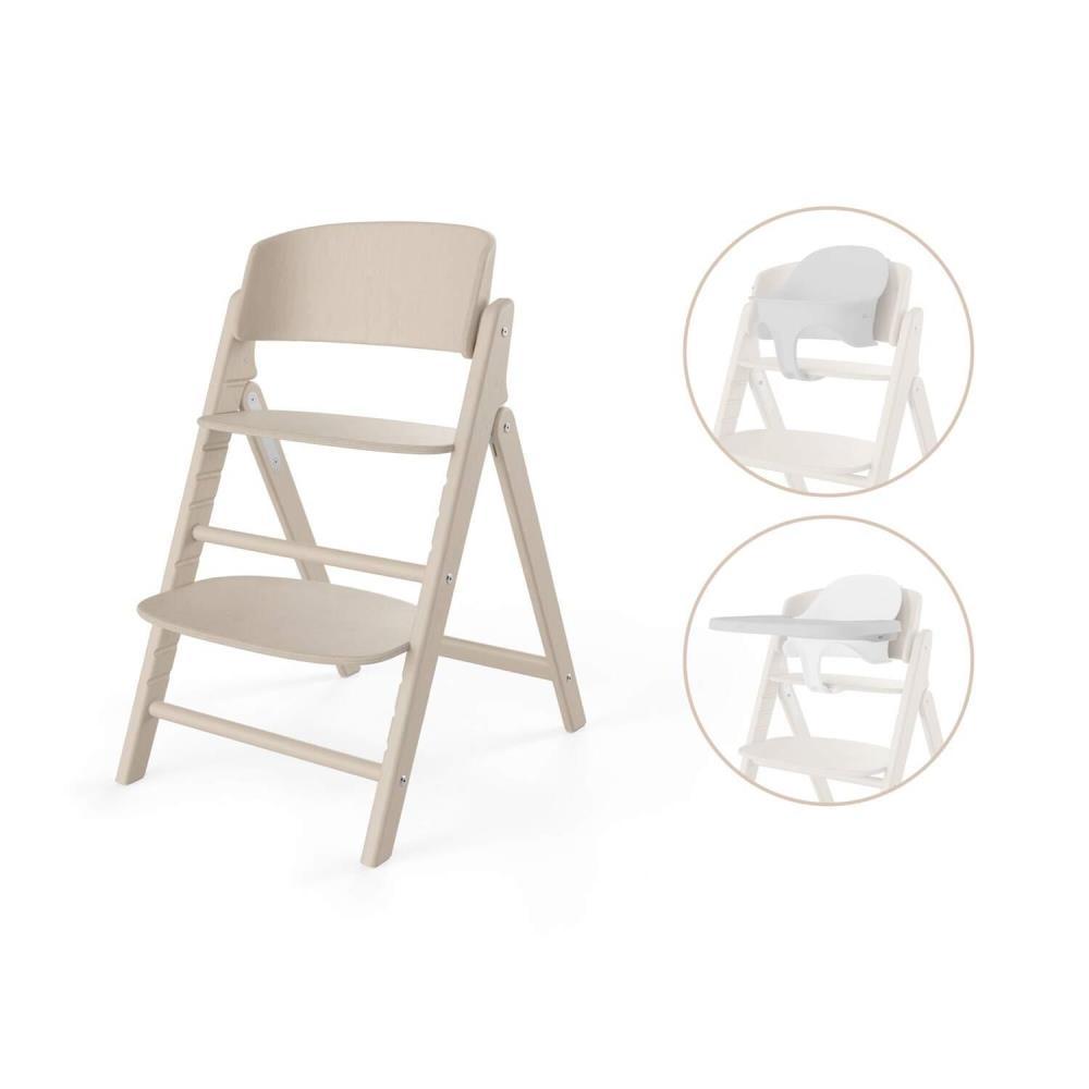 Silla de coche Cybex Click & Fold 3 en 1 de luz natural