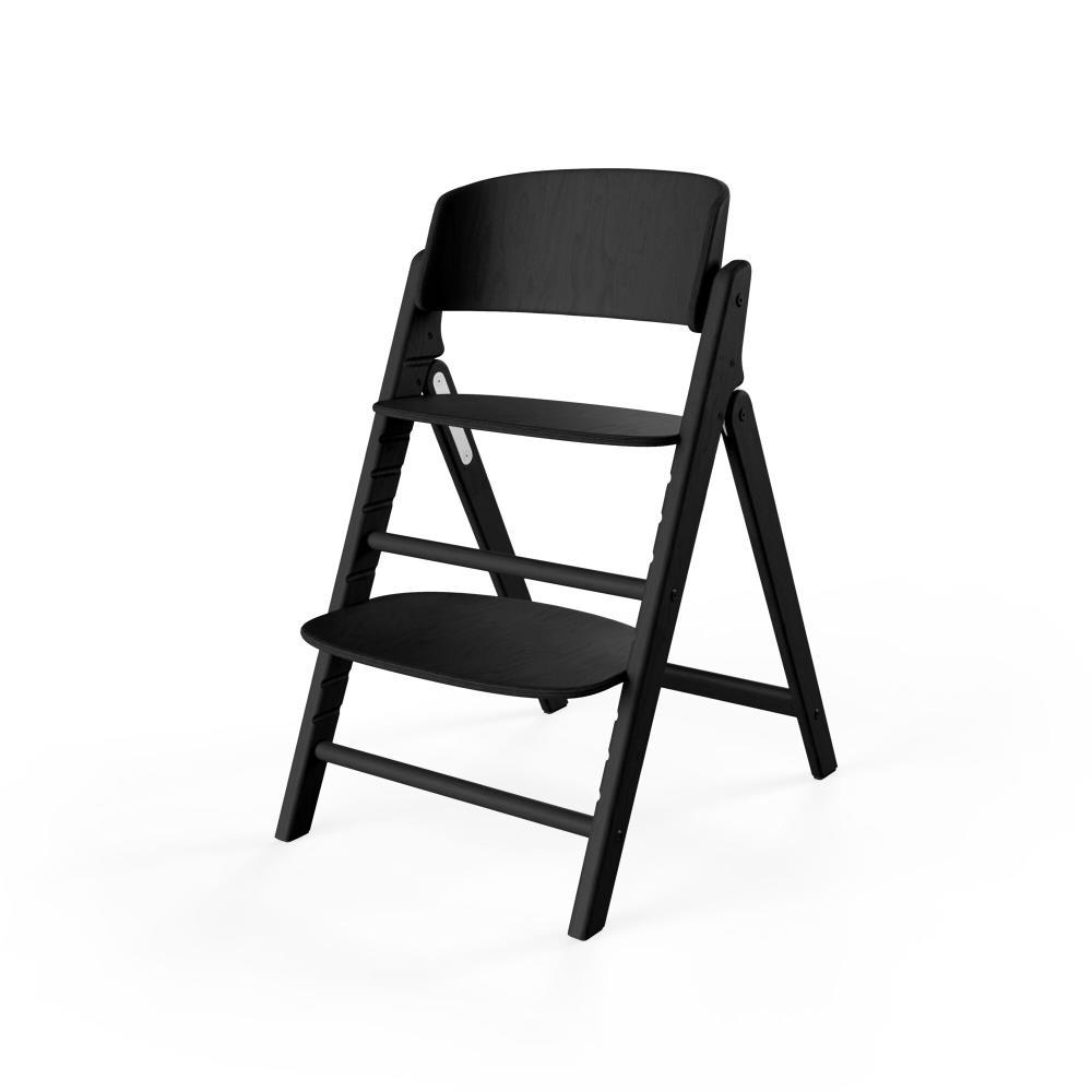 Silla alta Cybex Click & Fold de color negro intenso