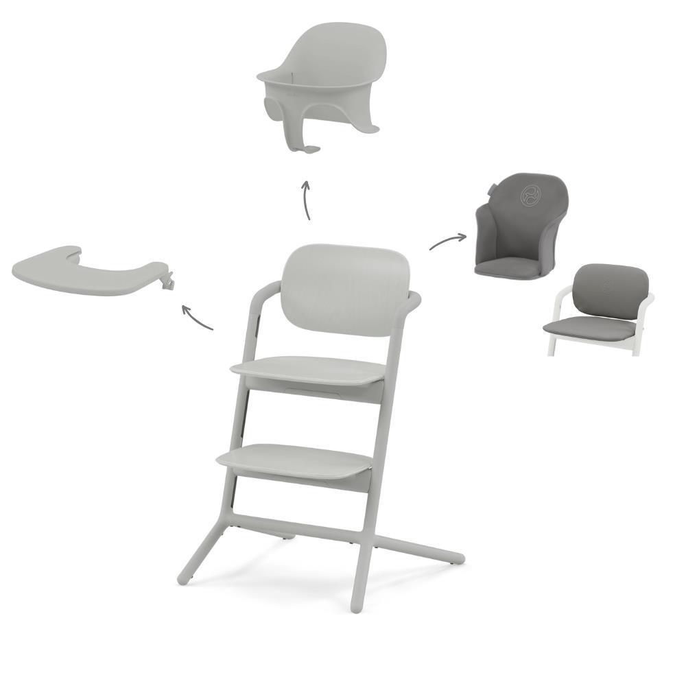 Paquete 3 en 1 Cybex Lemo + Reductor Gris Gamuza