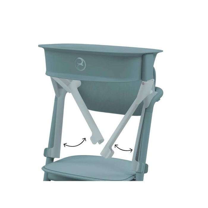 Pack Cybex Lemo 4 em 1 Stone Blue + Kit Torre de Aprendizagem Stone Blue