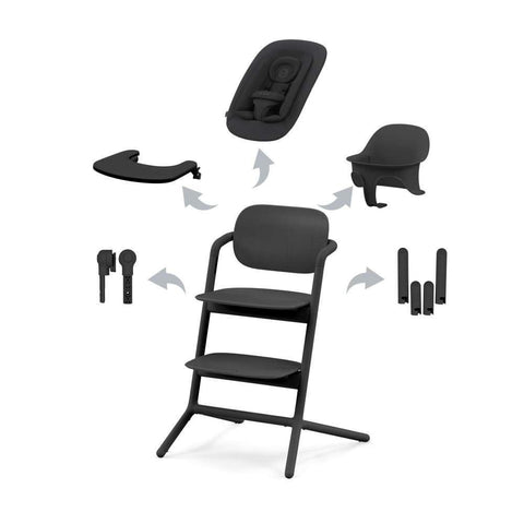 Cybex Lemo Stunning Black 4in1 Set