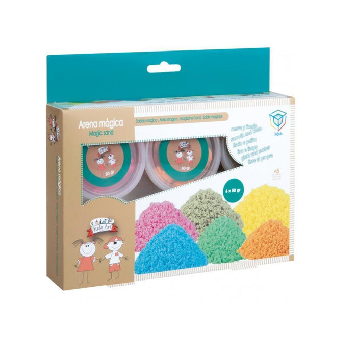 Magic Sand for Molding 6 Colors 300 gr