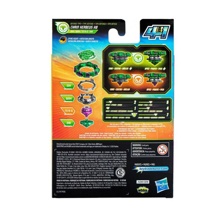 Kit Inicial Beyblade Quadristrike Hasbro