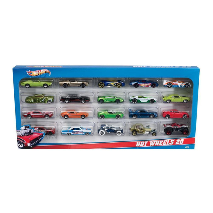 Conjunto de 20 Veículos Hotwheels