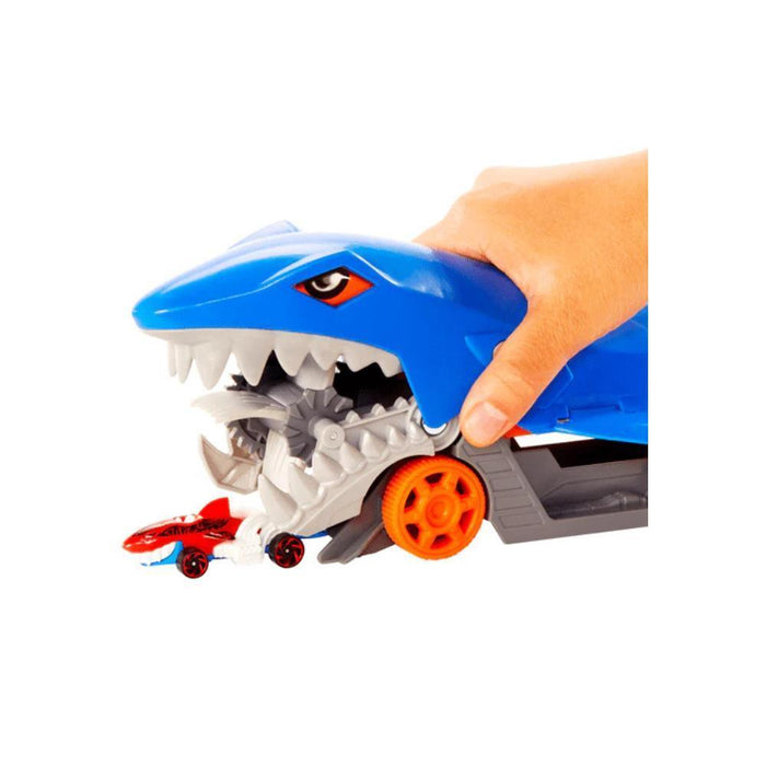 Tubarão Mastiga e Transporta Veículos Hotwheels