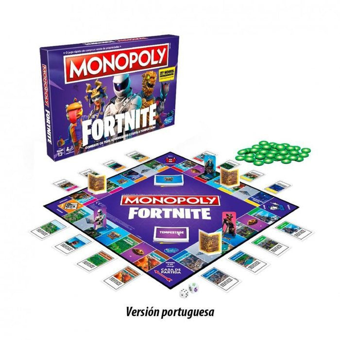 Jogo Hasbro Monopoly Fortnite